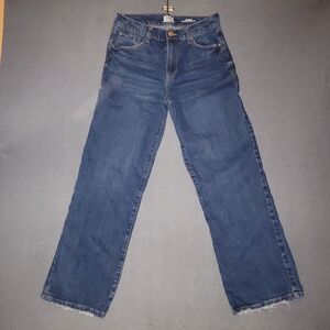 Kensie Jeans Denim The Aubrey High Rise Relaxes Straight Jeans